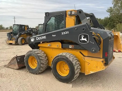 2022 John Deere 332G Skid Steer Loader - 4994 Hours, Enclosed Cab, Air Conditioning