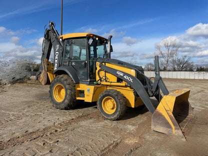 John Deere 410L 4x4 Backhoe Loader