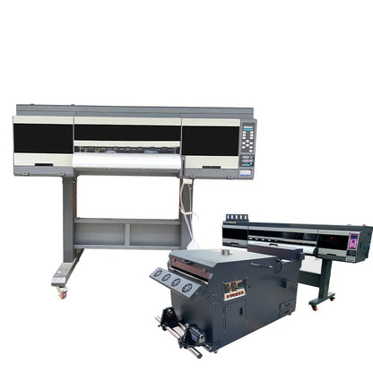 DTF DTG printer roll 60cm direct to garment pet film printer automatic digital t shirt printing machine dtf printer with powder